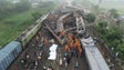 Acidente ferroviário na Índia já contabilizou 280 mortos