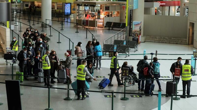 Aeroporto de Lisboa reforça testagem