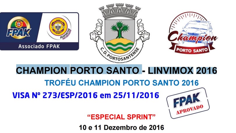 Última prova do ano Champion Porto Santo a 10 e 11 de dezembro