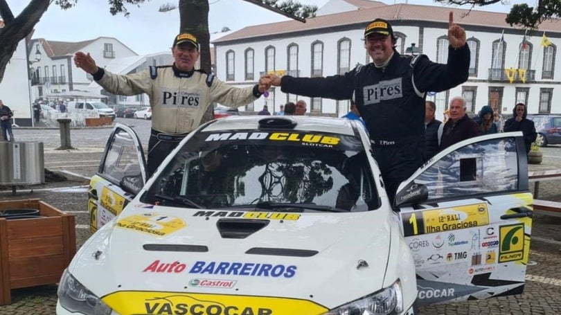 Filipe Pires e Vasco Mendonça vencem Rali da Graciosa