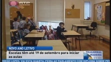 Imagem de Muitos alunos já regressaram às aulas (Vídeo)