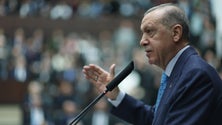 Imagem de Erdogan refere realização de eleições gerais na Turquia a 14 de maio