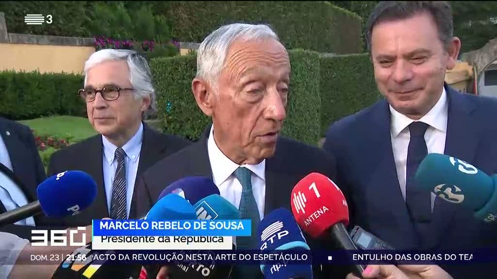 Marcelo Rebelo de Sousa não está preocupado com situação política na Madeira