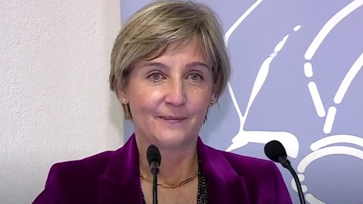 Imagem de Ministra da Saúde emocionou-se ao falar da luta contra a pandemia