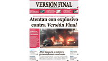 Imagem de Sede de diário privado Venezuelano atacada com granada