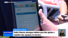 Imagem de Madeira aposta em tablets para a sinalização de fogos florestais