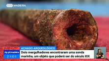 Imagem de Mergulhadores encontram sonda marinha do século XIX
