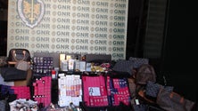 Imagem de GNR apreende artigos contrafeitos avaliados em 44 mil euros