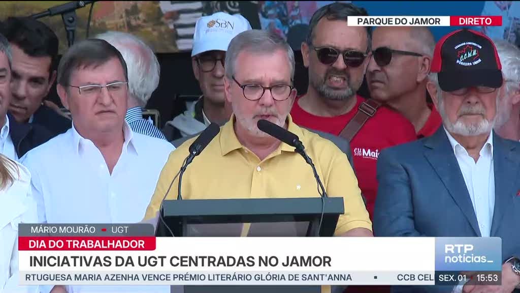 Imagem de Líder da UGT promete "não ceder" perante traves mestras da reforma laboral