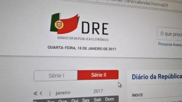 Diário da República disponível nas redes sociais