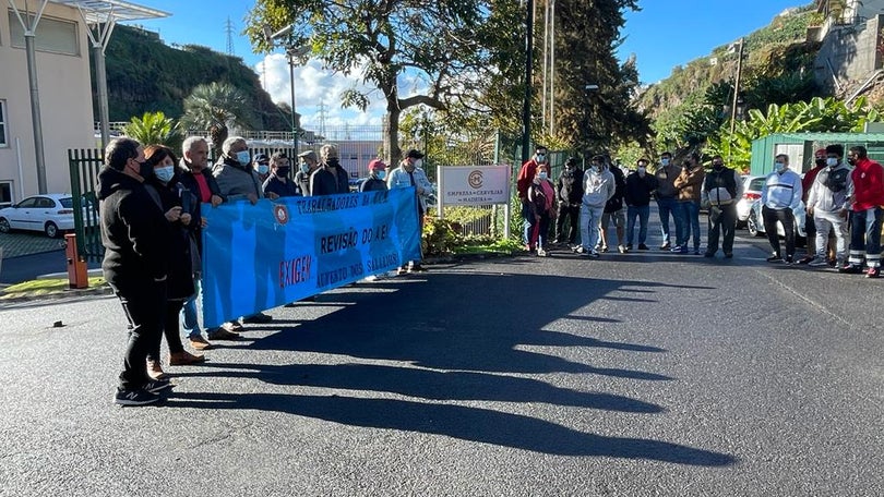 Imagem de Greve dos trabalhadores da Empresa de Cervejas da Madeira
