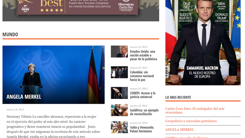 Imagem de Dois jovens irmãos lusodescendentes editam revista venezuelana para diplomatas