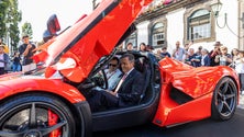 Ferrari de sonho nas estradas da Madeira (vídeo)