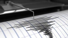 Sismo registado a 9 km da Ribeirinha, no Faial