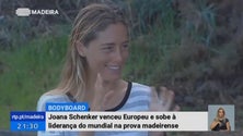 Joana Schenker venceu Europeu de Bodyboard e assumiu a liderança do Mundial no evento teve lugar na Madeira