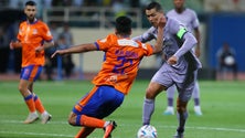 Imagem de Cristiano Ronaldo em branco no empate do Al Nassr em casa do Al Feiha