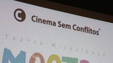 Alunos de São Miguel assistem ao Cinema Sem Conflitos (Vídeo)