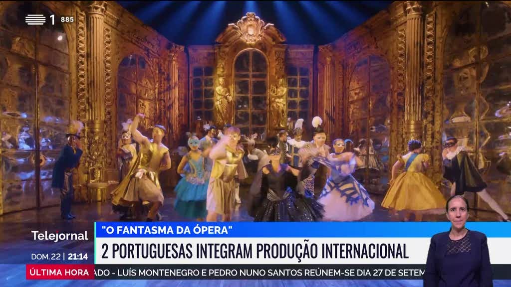 Musical "O Fantasma da Ópera" chega pela primeira vez a Portugal em outubro