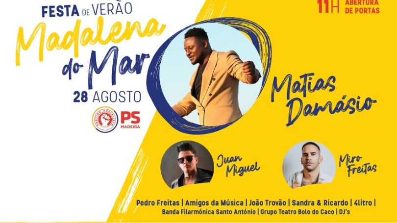 Imagem de Festa de Verão do PS na promenade da Madalena do Mar