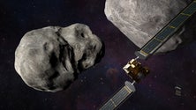 Imagem de Missão da NASA colide com «sucesso» com asteroide para alterar trajetória