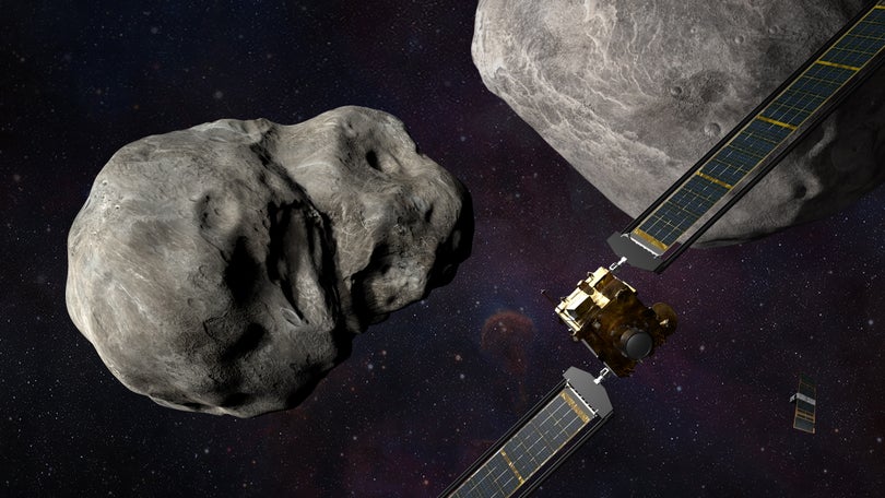 Imagem de Missão da NASA colide com «sucesso» com asteroide para alterar trajetória
