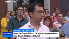 Imagem de BE quer contribuir para equilíbrio de forças no Governo Regional