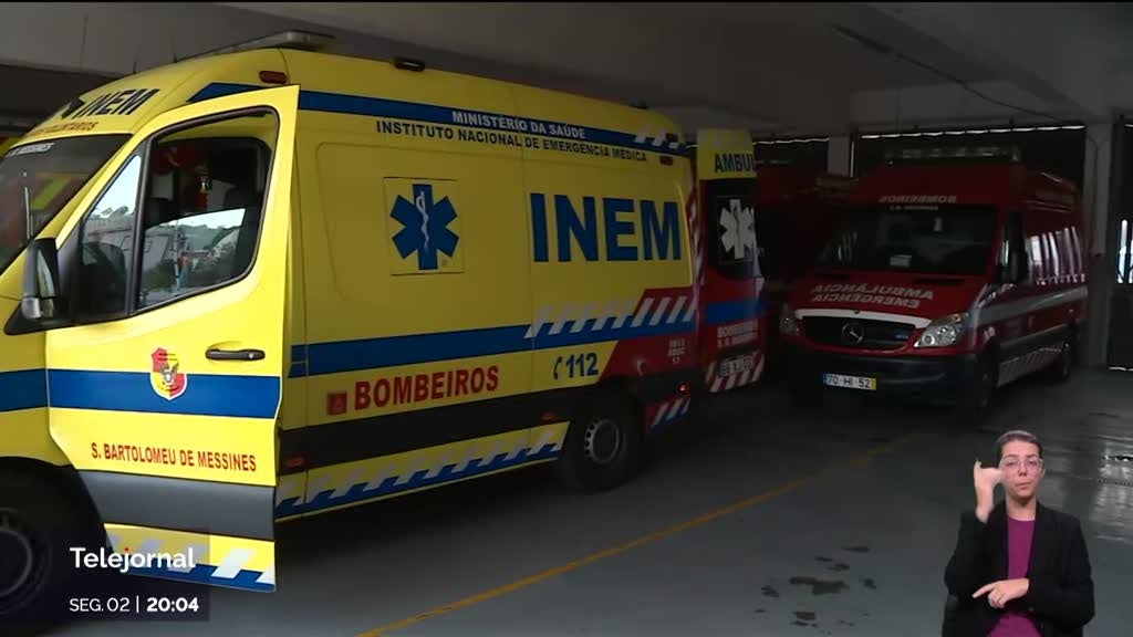 INEM com reforço de 95 ambulâncias dos bombeiros