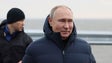 Imagem de Putin reconhece conflito longo e diz que enviou 150 mil reservistas