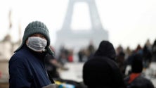 Imagem de Covid-19: França contabiliza 1.955 infeções e 15 mortes nas últimas 24 horas