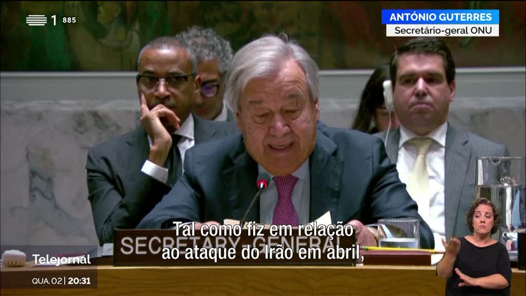 ONU. António Guterres considerado "persona non grata" em Israel