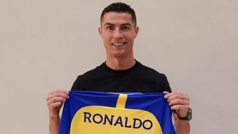 Cristiano Ronaldo chega hoje a Riade