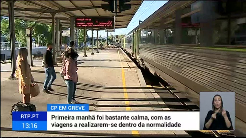 Trabalhadores Da Cp Comecaram Hoje Uma Greve Que Dura Ate 17 De Maio