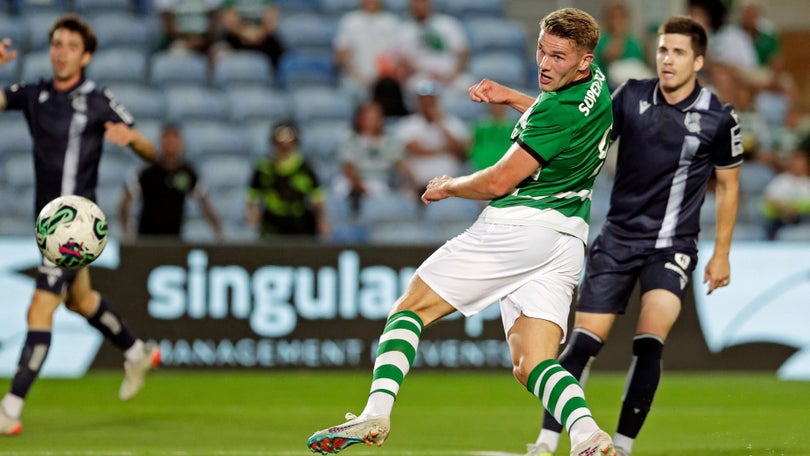 Imagem de Sporting vence Real Sociedad