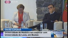 Universidade da Madeira e Universidade de Lesley em Boston vão cooperar na área da investigação (Vídeo)