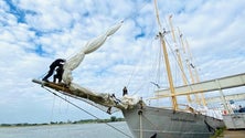 Veleiro Santa Maria Manuela aberto a visitas em Ponta Delgada (Vídeo)