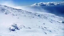 Uma visita ao alto do Pico coberto de neve (Vídeo)