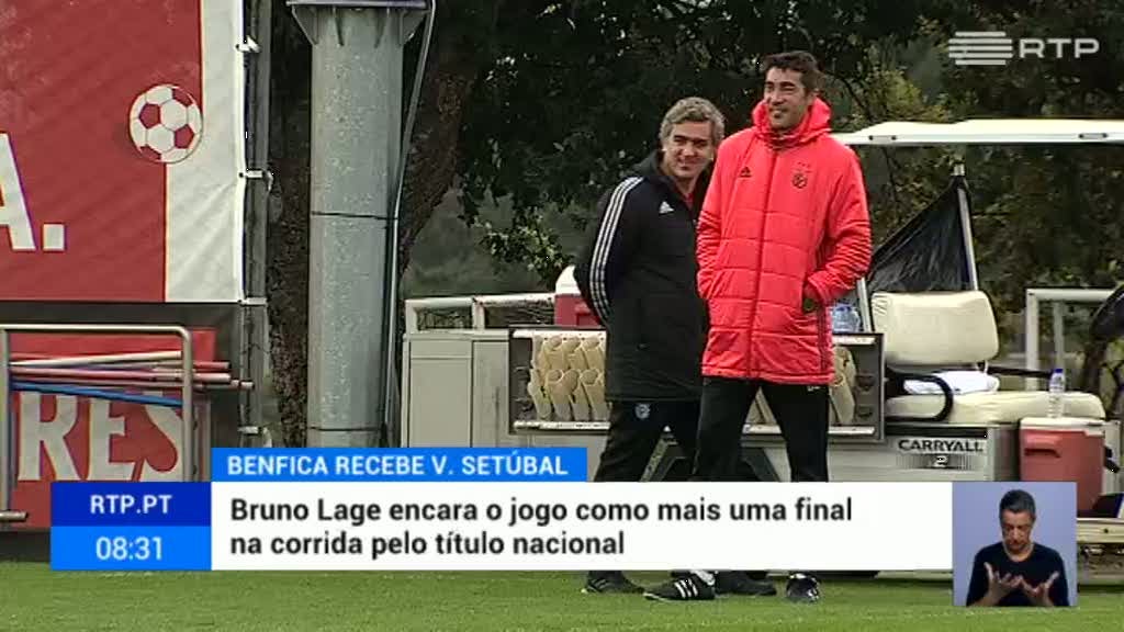 Lage v� jogo com o Vit�ria de Set�bal como uma final