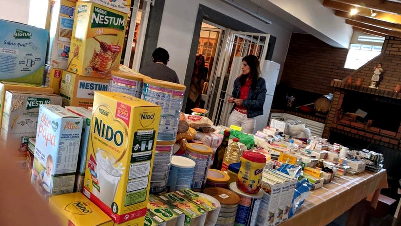 Venexos recolhe 120 quilos de alimentos e 30 de medicamentos na Madeira