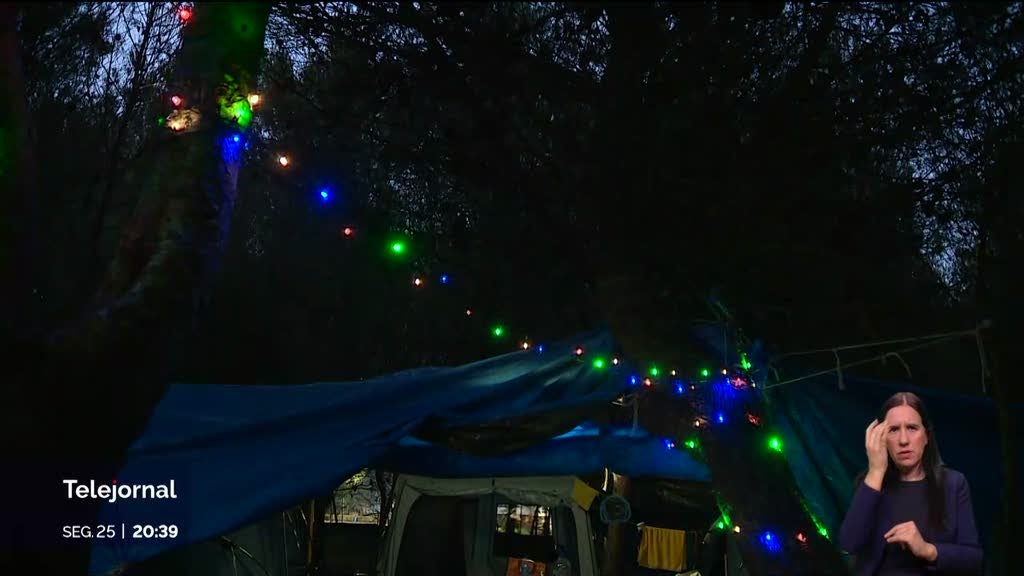 Quinta dos Ingleses. Natal foi vivido em tendas