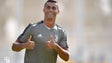 Cristiano Ronaldo já treina em Turim