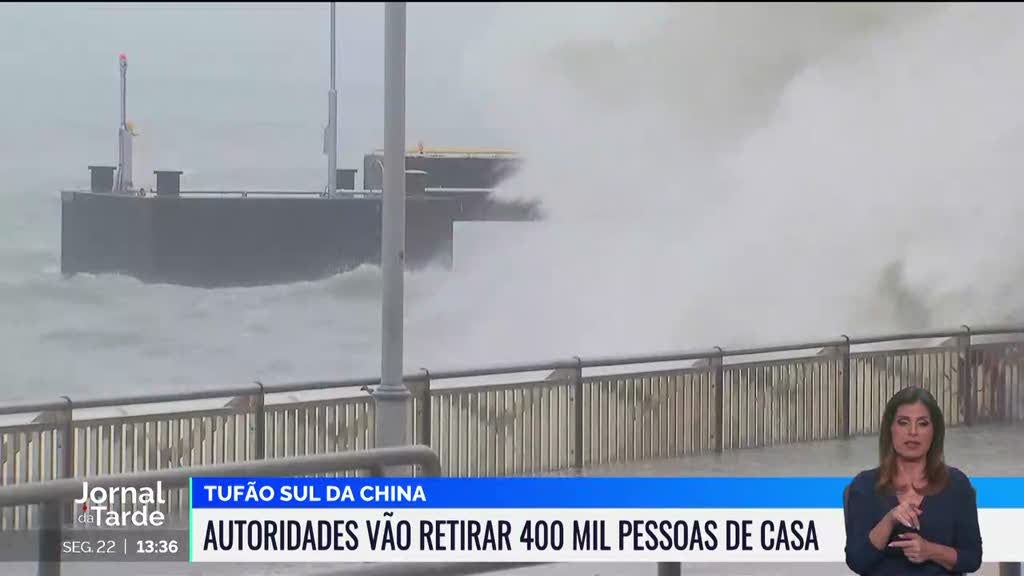 Tufão Ragasa aproxima-se do sul da China