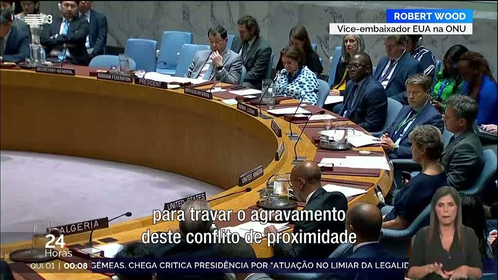 Conselho de Segurança da ONU reuniu de emergência para discutir crise no Médio Oriente