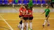 Imagem de Equipa feminina de voleibol do Marítimo perdeu com o Desportivo das Aves