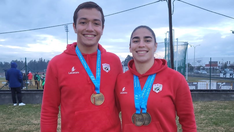Madeirenses campeões nacionais de atletismo
