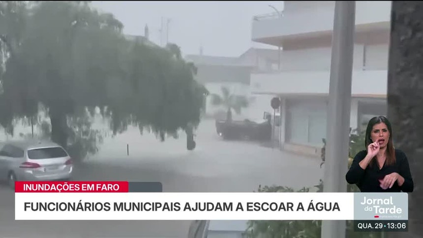 Flooding in Faro
