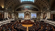 Imagem de Presidente Ucraniano pediu armamento pesado e apoio na adesão à União Europeia (vídeo)