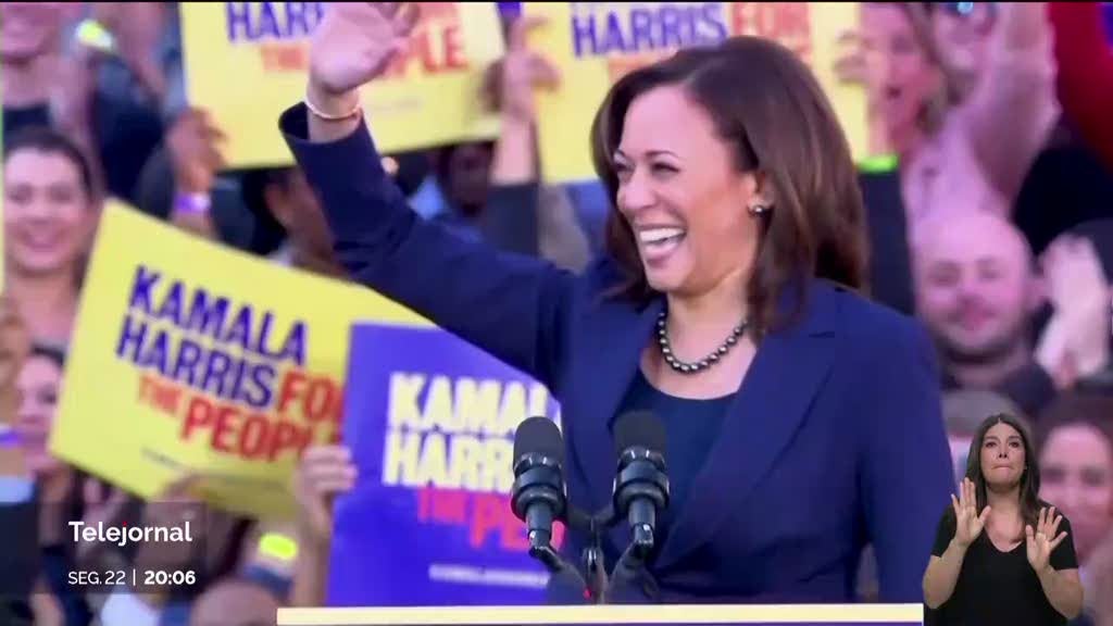 Maioria dos governadores apoia a candidatura de Kamala Harris