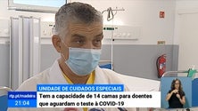 Imagem de Covid-19: Unidade de Cuidados Especiais do Hospital Central do Funchal já está operacional (Vídeo)