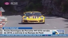 Imagem de Paulo Domingos com novo Porsche 997 GT3