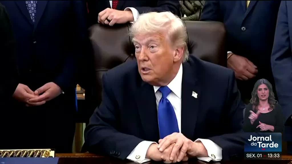 Imagem de Trump volta a ameaçar países da NATO